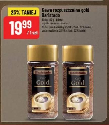 Kawa rozpuszczalna Gold Baristado