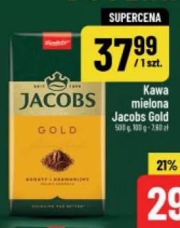 Kawa mielona Jacobs Gold
