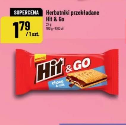 Herbatniki przekładane Hit & Go