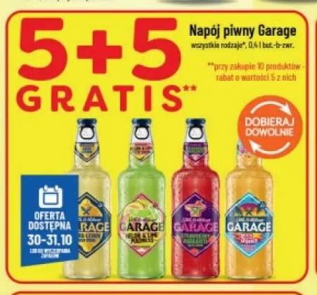 Napój piwny Garage