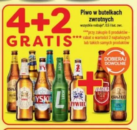 Piwo w butelkach zwrotnych