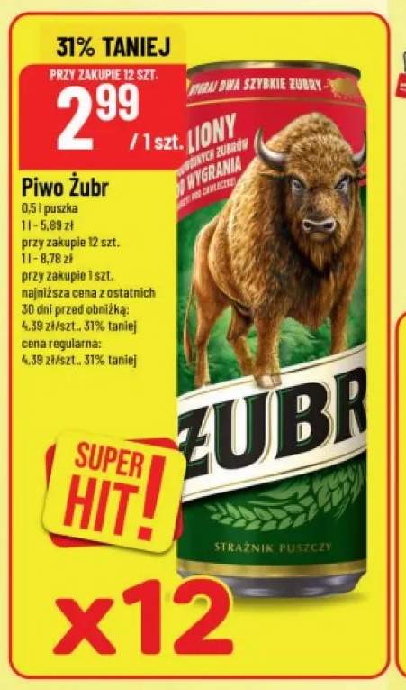 Piwo Żubr