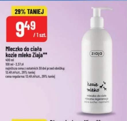 Mleczko do ciała kozie mleko Ziaja