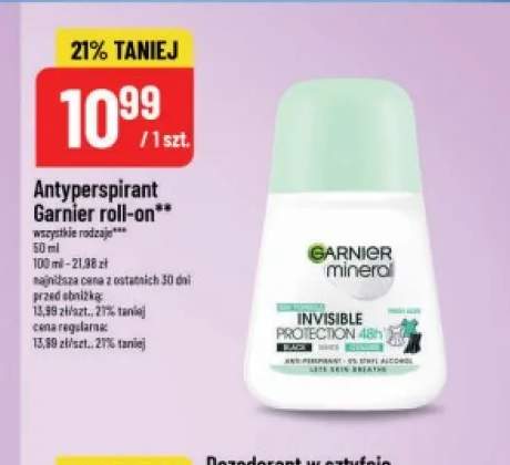 Antyperspirant Garnier roll-on