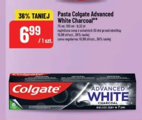 Pasta do zębów Colgate Advanced White Charcoal