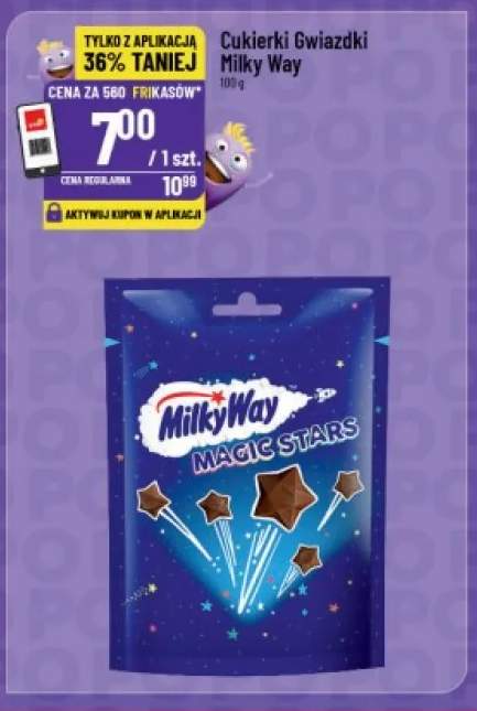 Cukierki Gwiazdki Milky Way