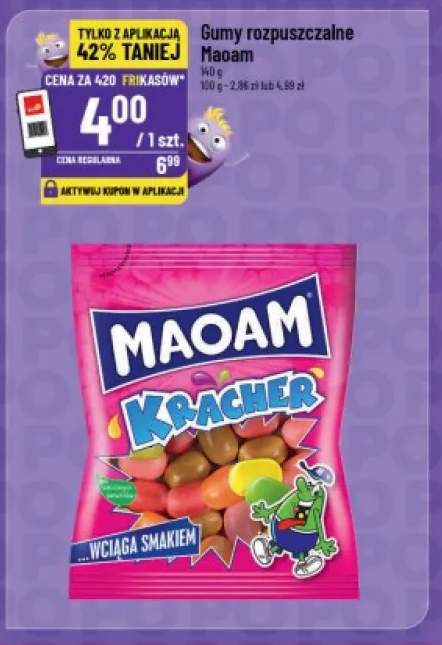Gumy rozpuszczalne Kracher Maoam