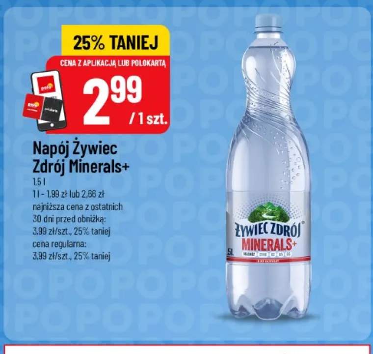 Napój Żywiec Zdrój Minerals+