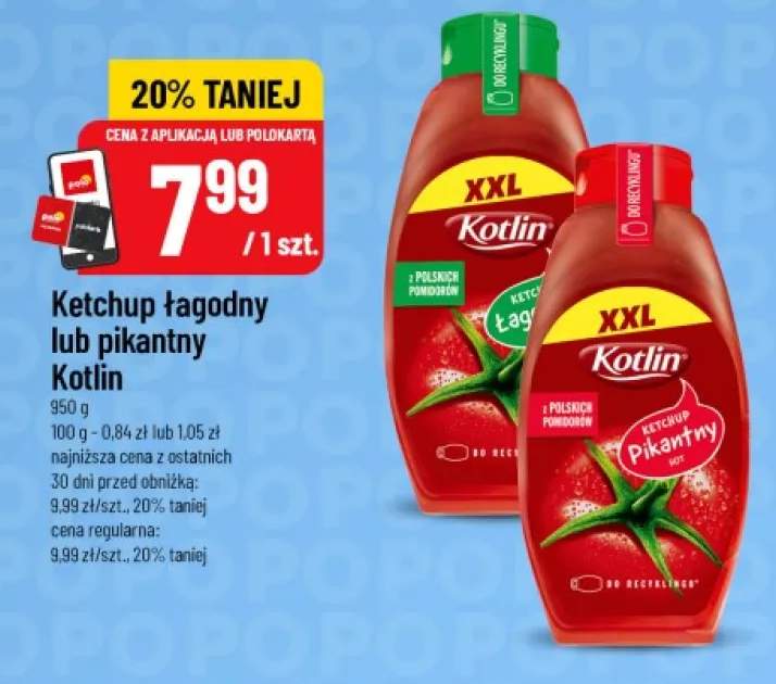 Ketchup łagodny Kotlin +1 wariant