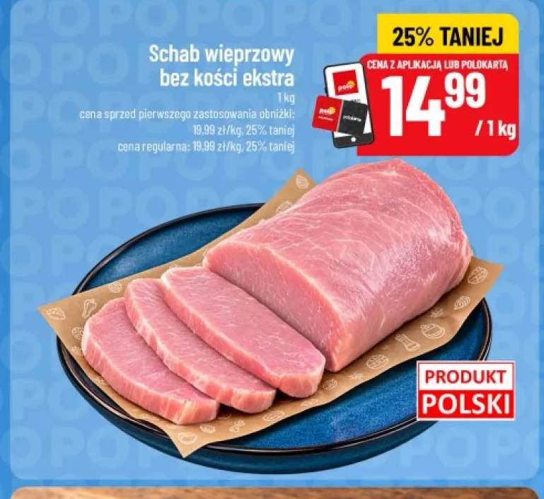 Schab wieprzowy bez kości ekstra