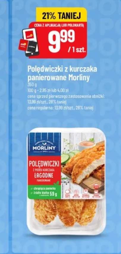 Polędwiczki z kurczaka panierowane Morliny