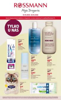 Okładka gazetki Rossmann