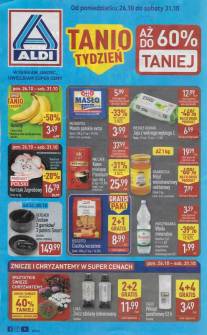 Okładka gazetki Aldi